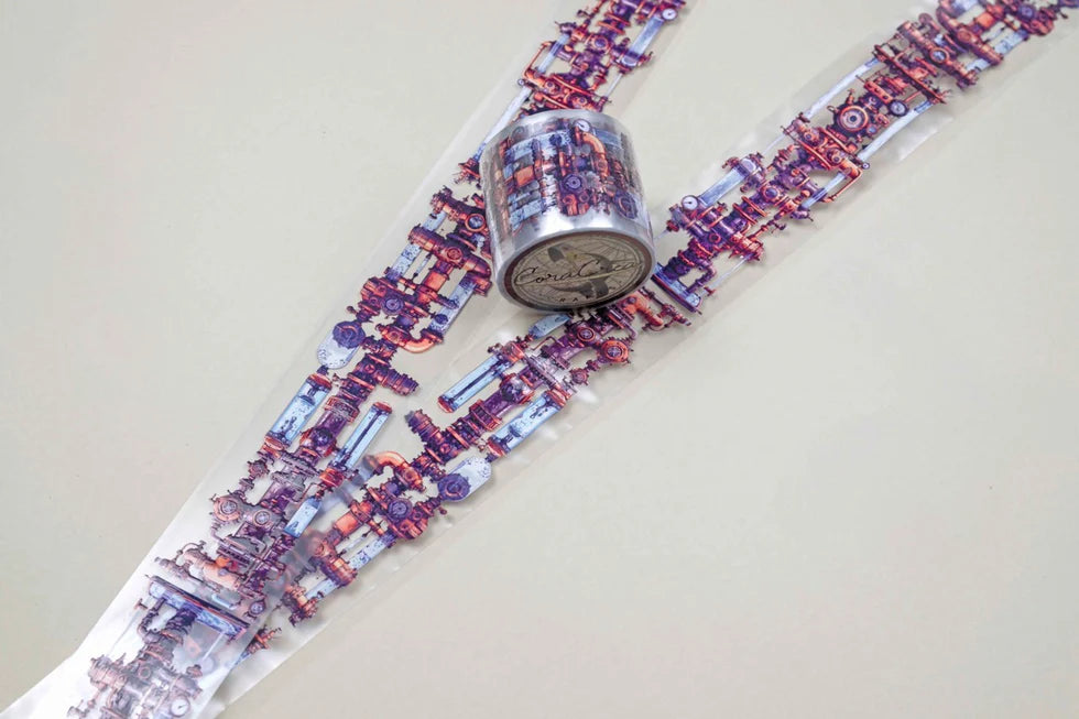 CoraCreaCrafts Hydraulic Steam PET Tape