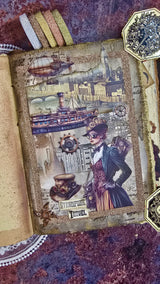 CoraCreaCrafts Hydraulic Steam PET Tape