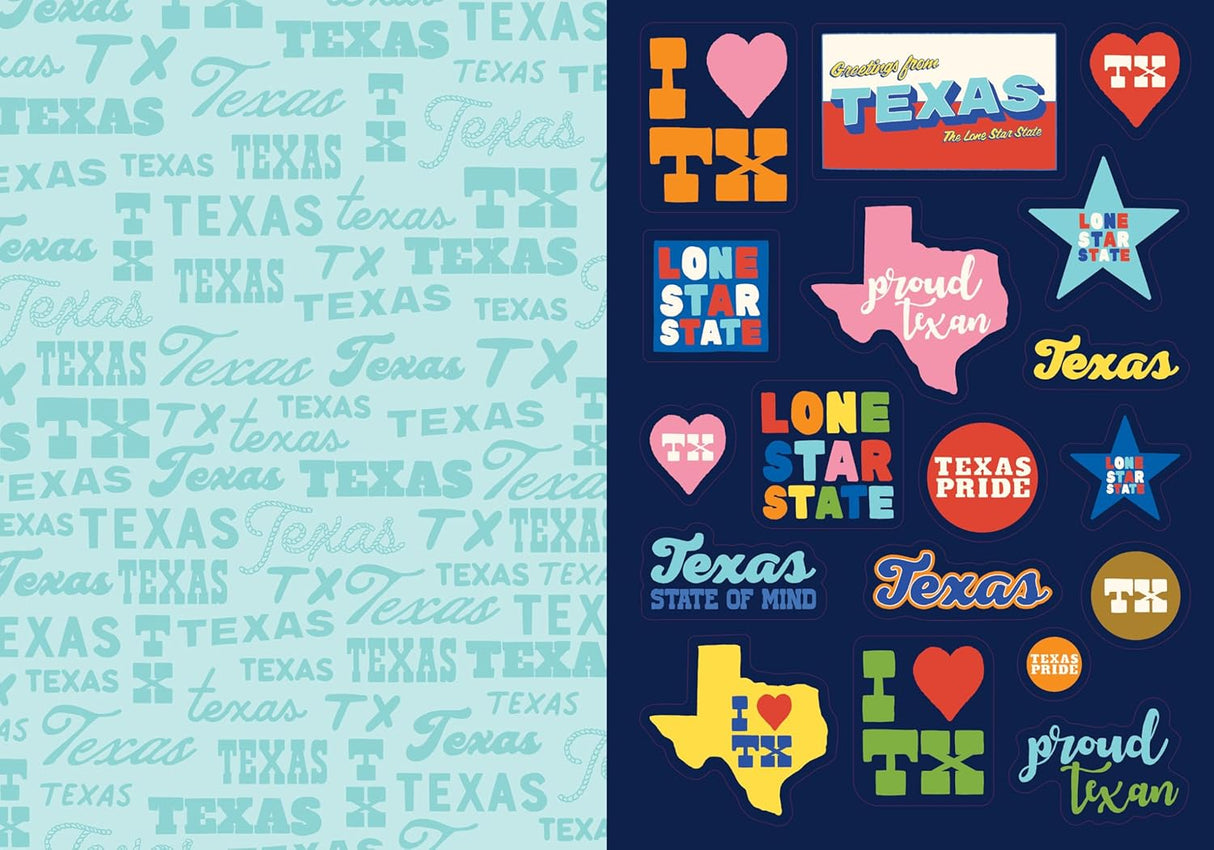 I Love Texas Sticker Book
