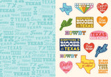 I Love Texas Sticker Book