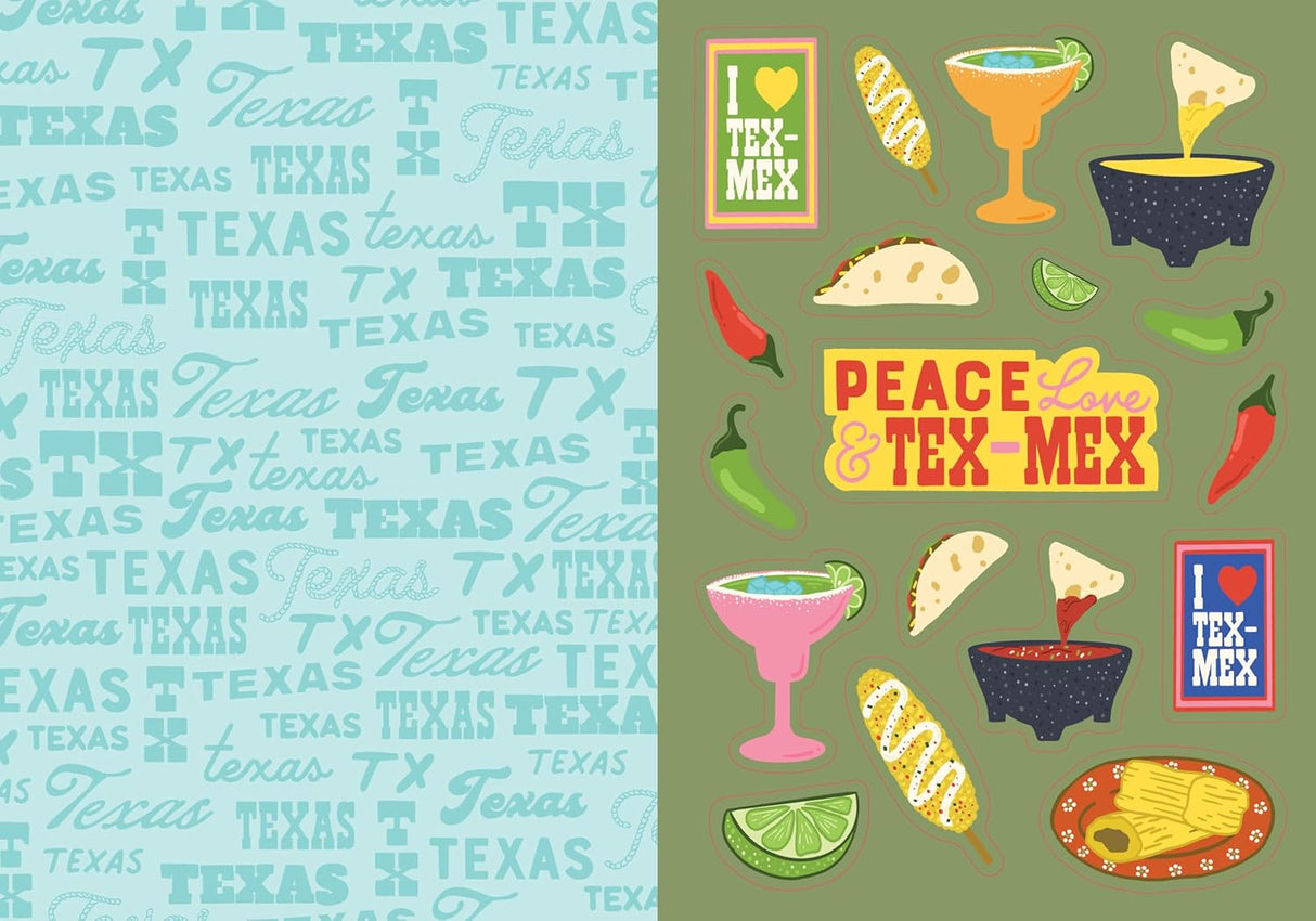 I Love Texas Sticker Book