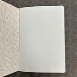 A beautifully curated B6 softcover notebook set designed for everyday creativity and planning. This set includes a grey soft notebook cover with three insert bands and three coordinating notebooks: one white dot‑grid notebook, one white grid notebook and one white lined notebook, each featuring 40 pages of thick 160gsm paper—perfect for journaling, sketching, note‑taking, and bullet planning.

Thoughtfully crafted by Archer &amp; Olive, this bundle gives you a flexible, customizable writing system you can c