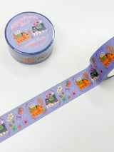 Marika Paz Illustration - Kitten Puppy Bus Washi Tape