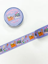 Marika Paz Illustration - Kitten Puppy Bus Washi Tape