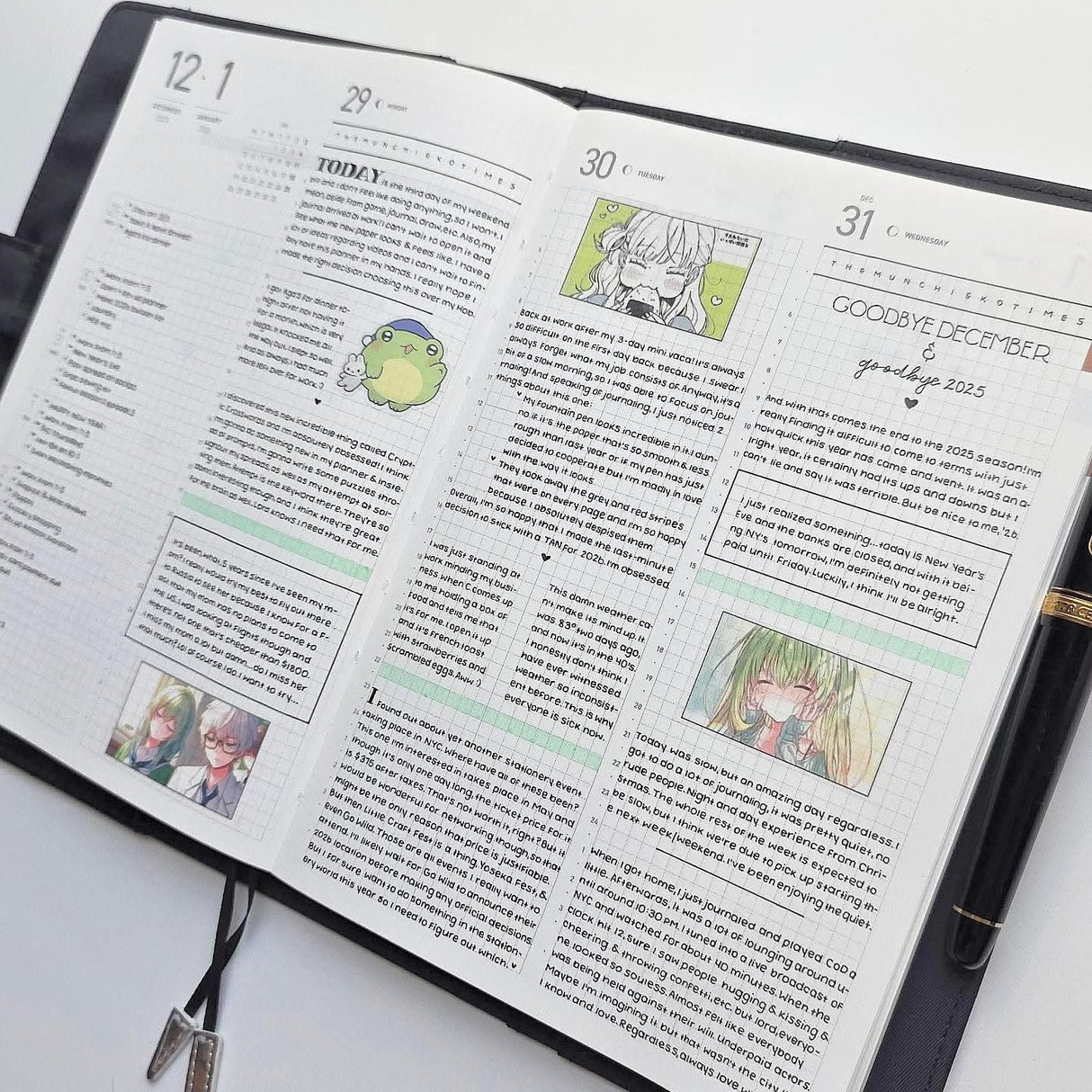 A Guide to Penmanship & How to Journal Minimally with Nelli from Munchieko