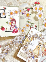 Circular Layout PET Tape Collage with Judy from Tokubetsumemori