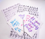 Fountain Ink Brush Lettering with Emily Solis