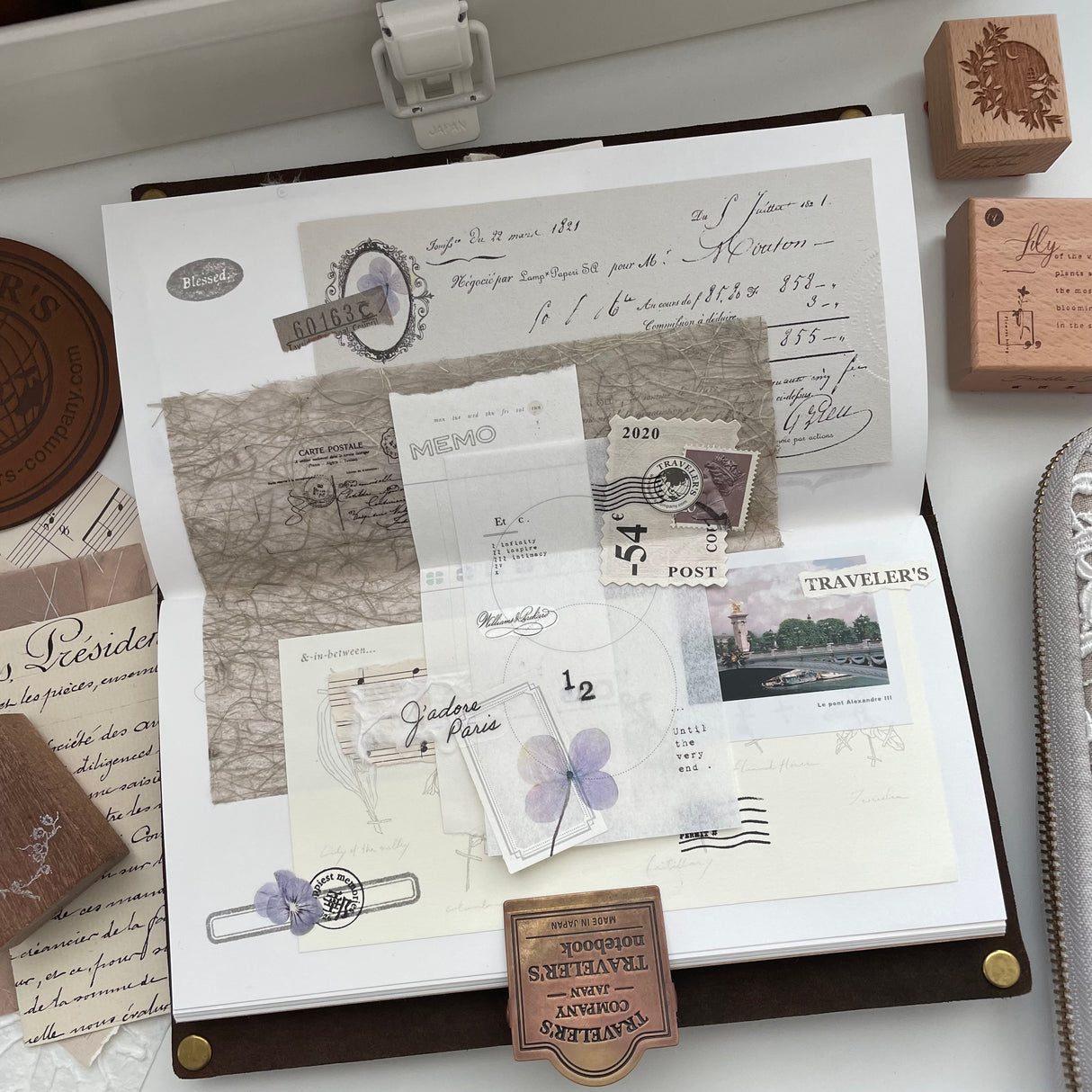 SOLD OUT! Layered Narratives: Journaling Through Collage with Amanda Watts