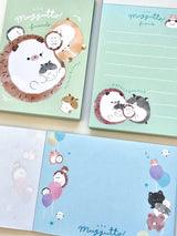 Hedgehog and Hamster Mini Notepad