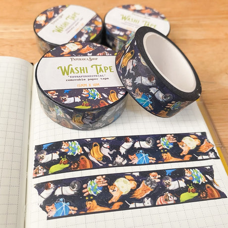 PaperaicaShop Washi Tape - Extrafurrestrial
