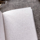 [Houston Exclusive] Sutenai 100% Recycled Washi Paper Notebook - Plain A5