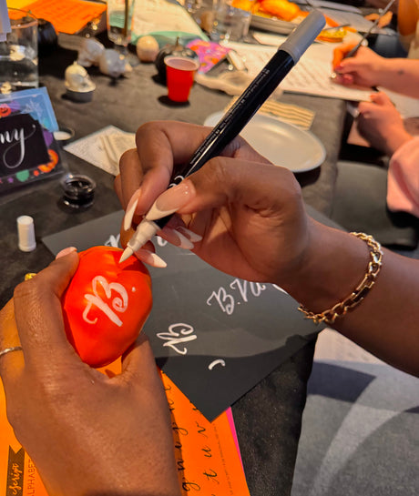 Modern Calligraphy + Custom Calligraphy Ink Workshop by Alma Flourish