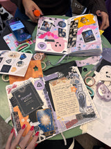 Full Moon Manifestation Junk Journaling with Meagan Mahaffy from art gurl