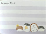 Hamster & Hedgehog Mini Notepad
