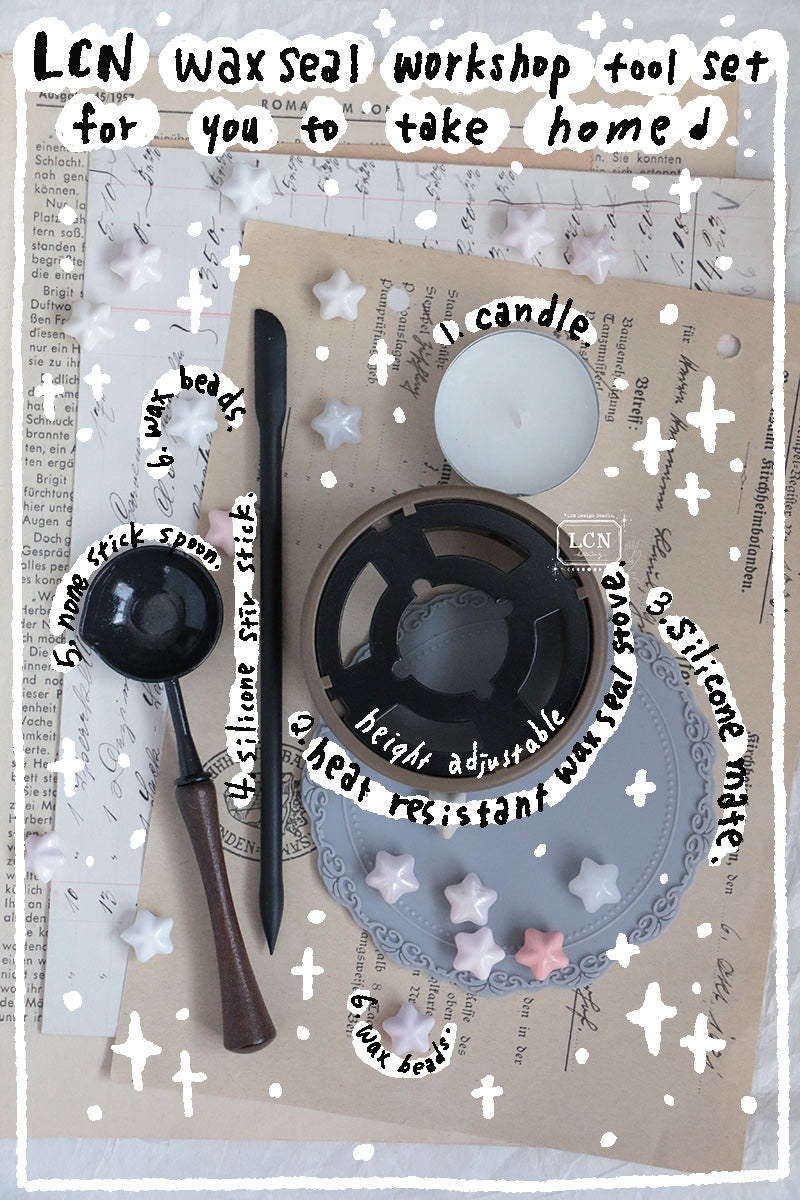 LCN Wax Seal Workshop: Make your own wax seal charms!