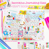 Decorative Journaling Class - Craft room at Little Craft Place