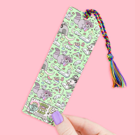 Hold your spot in style with our fun and funky bookmark collection! Whether you prefer romance, fantasy, or science fiction, our bookmarks will fit perfectly between the pages of your favorite novel.&nbsp;

🐢 Bookmark is printed on sustainably-sourced premium ultra-thick card stock with soft-touch matte texture

🐢 Unique design on the front and back

🐢 Bookmark measures 2" x 6"

🐢 Copyright © 2025 Turtle's Soup. All Rights Reserved.