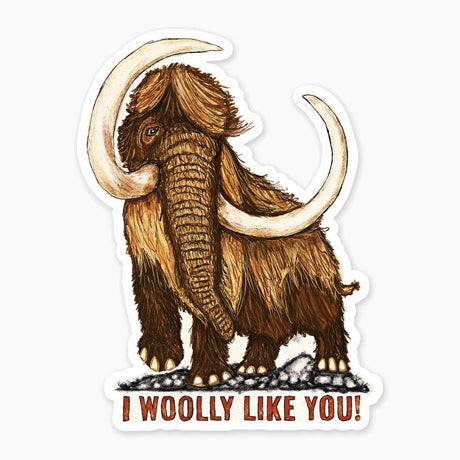 I Woolly Like You Vinyl Sticker