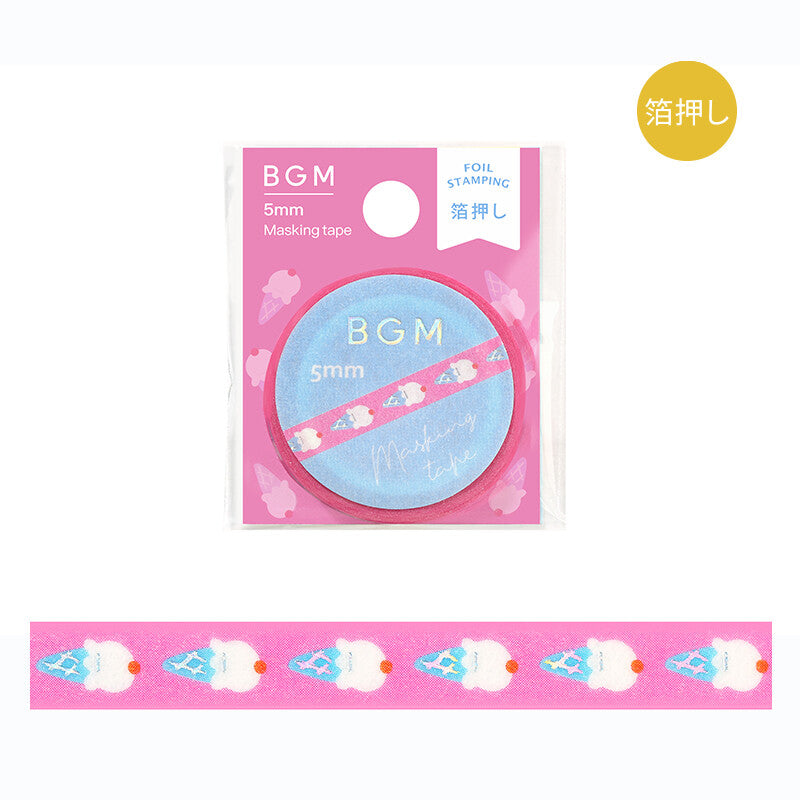 Ice Cream Slim Washi Tape