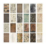 Tim Holtz Idea-Ology Backdrops Double-Sided Cardstock 6"X10" 24/Pkg - Halloween