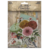 Tim Holtz Organic Layers helps unleash your creativity with the vintage assortment of decoupage paper.
