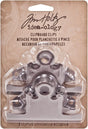 Idea-Ology Metal Clipboard Clips 2/Pkg - Antique Nickel

2.5 x 3.5"&nbsp;
Package includes 2 clips
Antique nickel finish