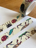 Illustrated Beetle Washi Tape