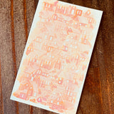 Apply&nbsp;your own ink to a postcard and mail it to your friends! Just apply ink and have beautifully designed postcards. These cards have a printed design on paper with ink that repels water, which allows pictures and letters to appear when you color with water-based fountain pen ink.

These are best used with water-based inks in general, but dye inks are more suitable than pigment inks (they are easier to refresh cleanly). In rare cases, some inks are difficult to reject, so please try them out before us