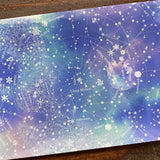 Designed by Yusei Shokai

These are best used with water-based inks in general, but dye inks are more suitable than pigment inks (they are easier to refresh cleanly). In rare cases, some inks are difficult to reject, so please try them out before using them. &nbsp;

Includes:

Body size: 100x148mm (postcard size)
Material: Paper (1 pack of 5 sheets