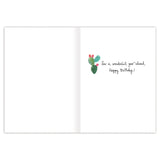 Inside verse: For a wonderful year ahead. Happy Birthday!