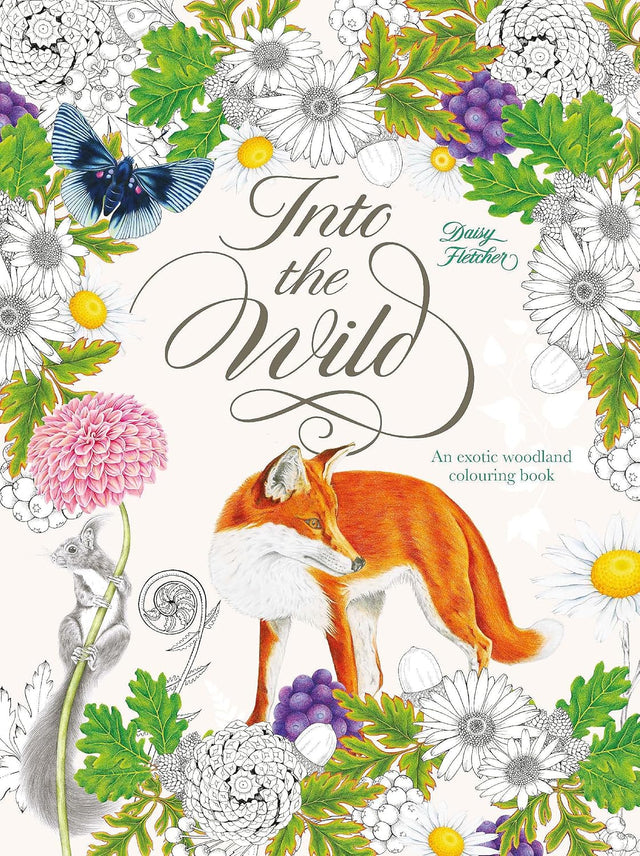 Journey through dream-like forest scenes, and encounter real and fabulous creatures in this gorgeous new coloring book by Daisy Fletcher, creator of Birdtopia. Beginning in a woodland world of otters, badgers, foxes, and deer, the pages gradually transport you deeper into a flower forest, a magical environment populated with rare and mythical animals such as caracals, squirrel monkeys, muntjacs, and ibex. Color your way through exotic and wonderful plants – Candy Cane Sorrel, Passion Flowers, and giant Cact