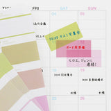 Iromekuri Stickers Macaroon Color Swatch Book