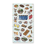 Japanese Street Food Sticker Sheet