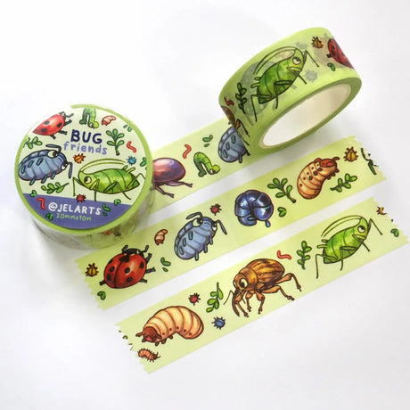 JelArts - Bug Friends Washi Tape