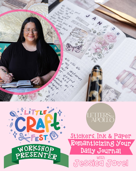 Stickers, Ink & Paper: Romanticizing Your Daily Journal with Jessica Jovel
