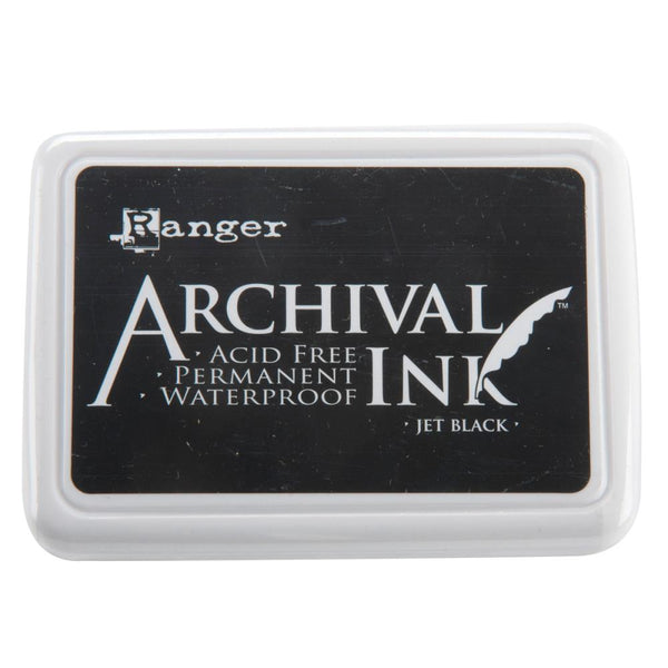 Jet Black Ranger Archival Ink Pad #0