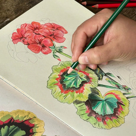 Color the world of John Derian! John Derian returns with yet another gorgeous, giftable, and interactive tome. John Derian Colouring Book: Flowers offers a richly curated collection of 20 coloring pages that both adults and children will adore. This book is bursting with Derian’s most-loved blossoms, which are depicted in both their original, intensely colored forms and their colorable outlines.