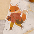 This sticker is made from my original illustrations and features a sweet fox dressed for cool weather carrying their favorite book and satchel. A great gift for bookworms, or back to school.