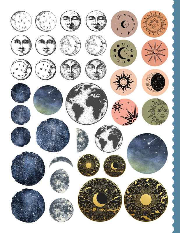 Junk Journal Cutouts Vintage Designs By the Juliet Journal