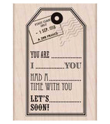 Sello de etiqueta "Eres tú"