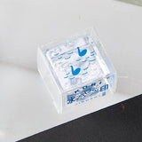 KORI JIRUSHI Crystal Clarity Stamp- Swans
