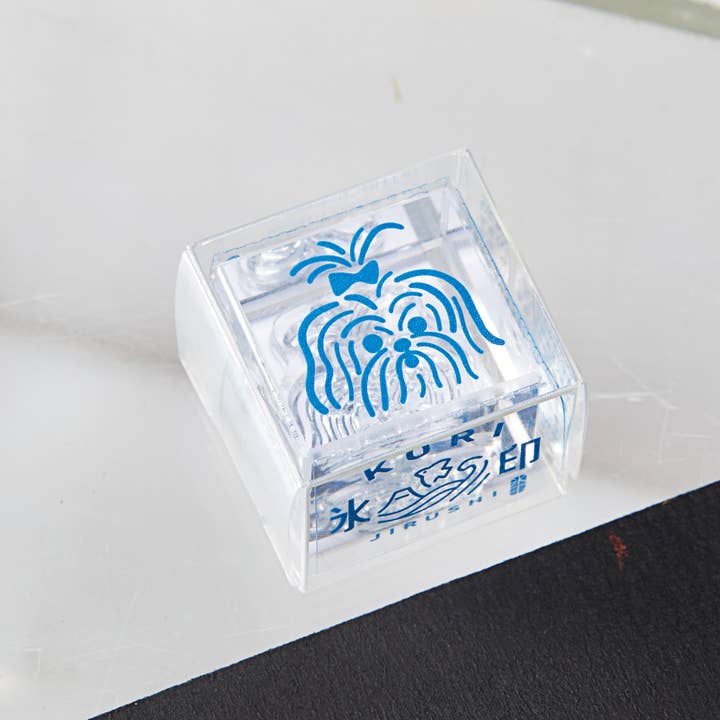 Sello de claridad de cristal KORI JIRUSHI- Yorkshire Terrier