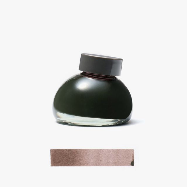 Functional tools for a lifetime of use. Our writing tools are designed to become your companions, developing personal character through the journey of ownership. The simple yet charming glass bottle has been designed for seamless use, creating a bottled ink that's bound to inspire writing with joy.

Once dry, our pigment inks are water resistant and lightfast to ensure your special message stands the test of time. The original bottle has been designed for ease of refill with any pen, while effortlessly bala