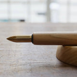 The brass nib was born from a desire for a durable and practical dip pen nib. Enjoy a variety of line widths from fine to broad by tilting the nib at different angles. Fits most nib holders as well as those from our range.&nbsp;

The nib was designed by Yuto Yamazaki of Kuramae-based design studio Alloy. The nib tip has been rounded and polished with meticulous care, providing a remarkably smooth writing experience that defies expectation. Perfected over many iterations, the innovative nib is like no other.