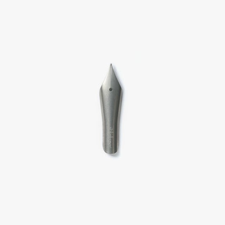 Enjoy the smooth writing feel of a fountain pen in a maintenance-free nib. When you’re done writing, simply rinse with water and dry. An ideal first nib for those new to bottled ink.

The nib is carefully aligned by hand to achieve superior ink retention, allowing about a sentence of writing with each dip. Developed specially for writing, the design replicates the form of the fountain pen nib, while rigorous testing ensures the nib won't catch on paper.

Stainless steel, iridium (nib point)

Use and Care:

