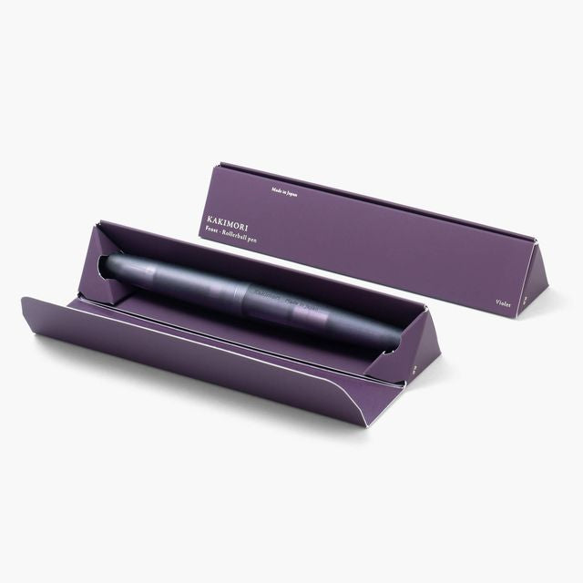 A pen that evokes the texture of frosted glass. Its translucency reveals the internal mechanism as an aesthetic feature. Careful consideration of form and colour palette ensures an elegant presence, even when not in use.&nbsp;

The pen is equipped with thoughtful functionality, including an extended grip section and a screw cap designed for quick access with minimal turns. The visible ink level allows for easy refills.

Available in a Fine and Medium nib
Includes converter
Steel nib