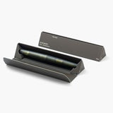 A pen that evokes the texture of frosted glass. Its translucency reveals the internal mechanism as an aesthetic feature. Careful consideration of form and colour palette ensures an elegant presence, even when not in use.&nbsp;

The pen is equipped with thoughtful functionality, including an extended grip section and a screw cap designed for quick access with minimal turns. The visible ink level allows for easy refills.

Available in a Fine and Medium nib
Includes converter
Steel nib