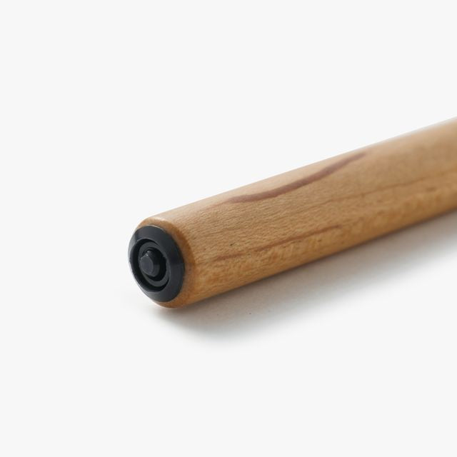Experience the feel of natural wood. Japanese cherry is known for its reddish colour that deepens over time, allowing you to enjoy your pen’s unique transformation. An ink-resistant finish ensures practicality while maintaining the natural appeal of wood.

A nib holder crafted from Japanese cherry. Designed for ease of writing, the 7-inch length fits comfortably in the hand like a standard pencil. Partner with your favourite nib, or switch nibs to suit your mood. Fits most nibs as well as those from our ran