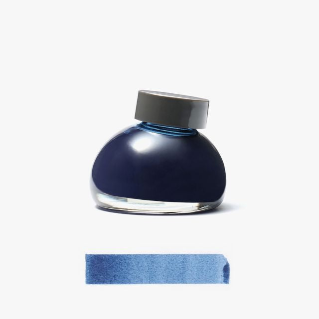 Functional tools for a lifetime of use. Our writing tools are designed to become your companions, developing personal character through the journey of ownership. The simple yet charming glass bottle has been designed for seamless use, creating a bottled ink that's bound to inspire writing with joy.

Once dry, our pigment inks are water resistant and lightfast to ensure your special message stands the test of time. The original bottle has been designed for ease of refill with any pen, while effortlessly bala