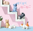 "Kaku Kaku Neko Neko" is now in stock! Introducing a fresh twist on our previous cat products, "Kaku Kaku Neko Neko" features adorable, angular shapes that capture various charming cat behaviors. These cute and heartwarming items are sure to bring a smile to your face!